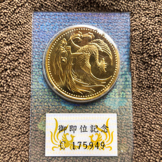 天皇陛下　御即位記念 10万円金貨 ブリスターパック