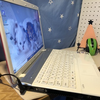 ☆彡大人気ＮＥＣリノベーションパソコン💗高速ｉ５第二世代/爆速ＳＳＤ２４０ＧＢ💗女性に人気希少な淡いピンク＆ホワイト/Ｗｉｎ１０/Office2019付/15.6ｲﾝﾁ/メモリ４GＢ/無線ＬＡＮ/ＤＶＤ・ＣＤ再生ソフト付　No.2007001の画像