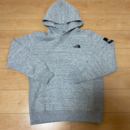 ノースフェイススクエアロゴフーディーミックスグレーサイズL