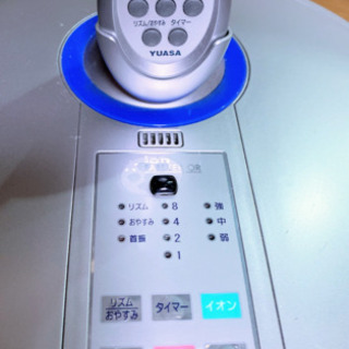 マイナスイオン発生&リモコン付 扇風機の画像