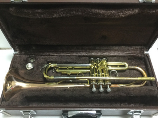 YAMAHA トランペット YTR-3320 赤ベル 外観× 演奏ok