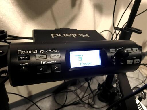電子ドラムセット　Roland　V-Drums Portable　TD-4KP-S