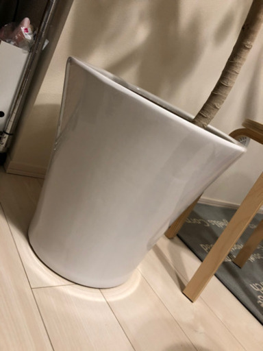 7/9まで　大型植木鉢　40㎝　受皿付き