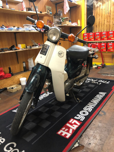 スーパーカブ　整備済み　リアインナーチューブ新品　自宅輸送無料