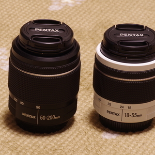 PENTAX 18-55mm ズームレンズ AL WR 白色