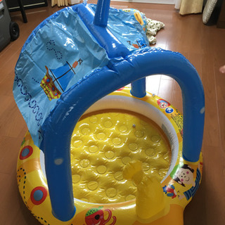 受け渡し者確定　幼児用プール　浮き輪おまけ付き