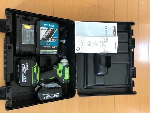 マキタ18Vインパクトドライバー　美品