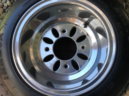 バギー・ジャイロ・トライクなど　8Ｊ×10インチホイル 　PCD135　PCD変換スペーサー付き(1.8cm厚)135→110