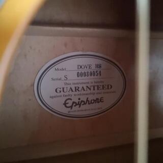 Epiphone　dove わけありの画像