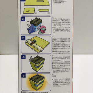 バッテリーキーパーバッテリーのための温度調整カバー　グラスウール断熱材　簡単取付 の画像