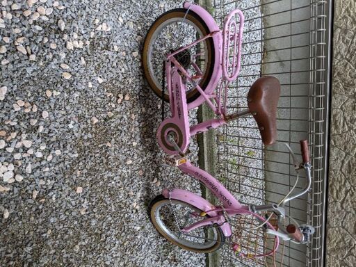 子供用自転車　a.n.desing 16インチ　ピンク