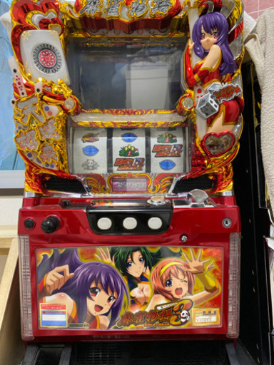 スロット実機　5号機　麻雀物語3 バサラ3  不要機　　家庭用電源