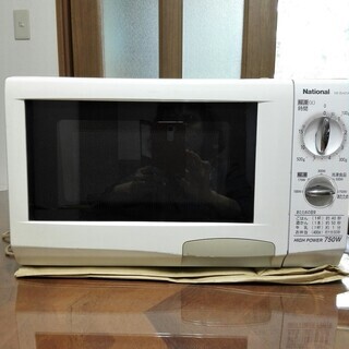 【お譲り先決まりました】ナショナル電子レンジ　22L 2008年製