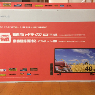 画面割れの液晶テレビの画像