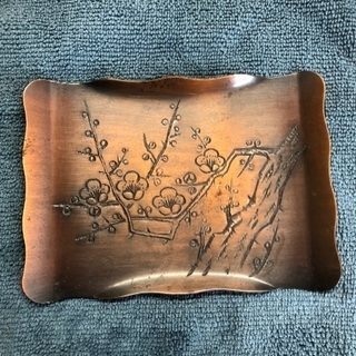 銅皿 名刺盆？