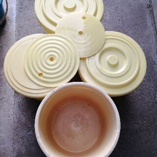 おまけ付き　漬物　味噌　プラスチック樽　まとめ売り　漬物容器