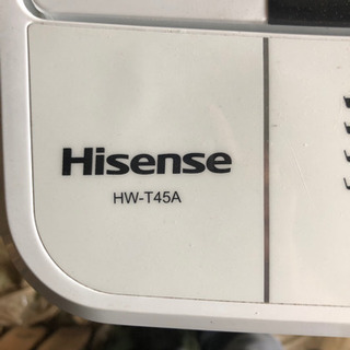 2017年製 ハイセンス洗濯機 4.5キロ