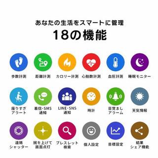 【2020年最新版】スマートウォッチIP67防水の画像