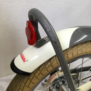 あさひ[ASAHI] ブリエアンファン（ビーチクルーザー）ワイヤーかご付き 16インチ 子供用の画像
