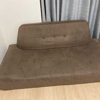 ソファ　茶色の画像