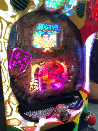 CR綱取物語 1発台 パチンコ玉付き！