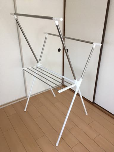 【ほぼ新品】室内物干し台