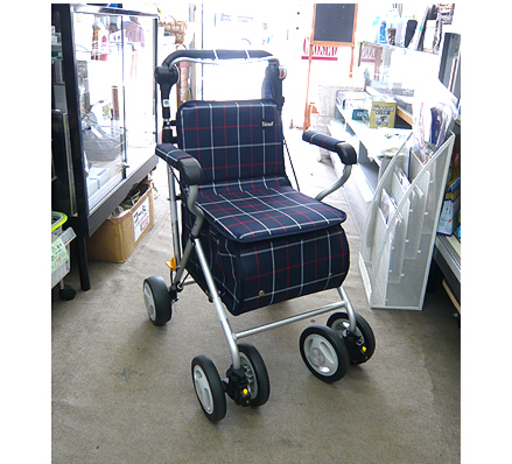 〇 美品【折りたたみOK シルバーカカート 幸和製作所 容量23L】テイコブST07 アルミフレーム 両輪ブレーキ 最大使用者体重100kg 最大積載荷重12kg TacaoF ショッピングカート 札幌 本郷通店