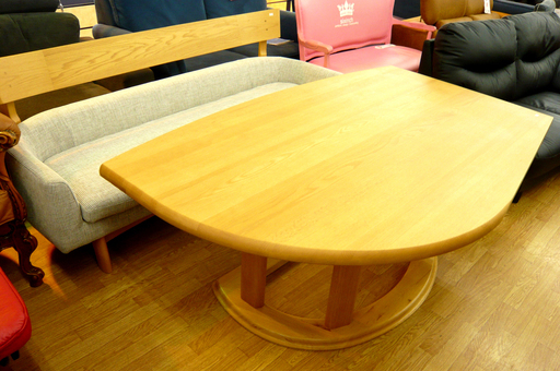 ナガノインテリア ダイニングセット 【SKYLARE alpha】シリーズ 変形テーブル・ダイニングソファの2点セット☆ 西岡店