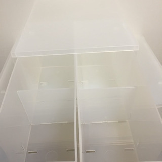 無印 収納  ポリプロピレンケース 7個セットの画像