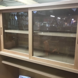 【店舗同時販売中】無印良品　スライド扉レンジボードの画像