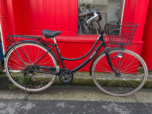 ★激安★変速ギア6段 オートライト 27インチ 軽整備済み 防犯登録 中古自転車 ママチャリ 91 横浜市