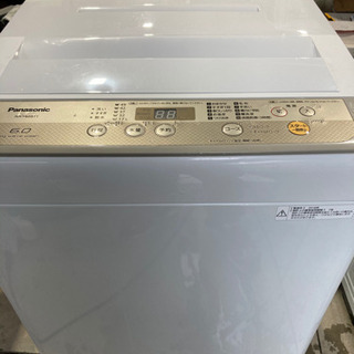 Panasonic 6.0kg 全自動洗濯機 NA-F60B11 2018年製
