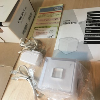 au 無線LANルーター HOME SPOT CUBE（ホームスポットキューブ）11n対応  未使用開封品の画像