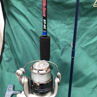（成約済）釣竿&リール セットの画像