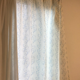 レースカーテン２枚セットの画像