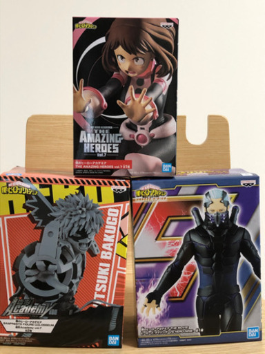 僕のヒーローアカデミア　フィギュア　3体セット