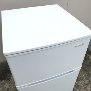 【管理KRR178】YAMADA 2016年 YRZ-C09B1 90L 2ドア冷凍冷蔵庫の画像