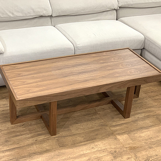(Y)北大前! 札幌 引取 CHERRY FURNITURE/チェリー ファニチャー 桜屋工業 センターテーブル TL-61-W/N 天板焼け有り