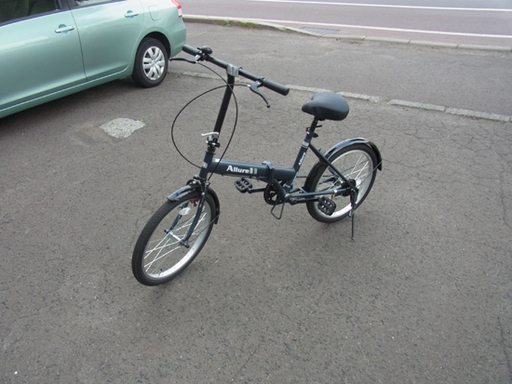 20インチ 折り畳み自転車 ブラック 南12条店