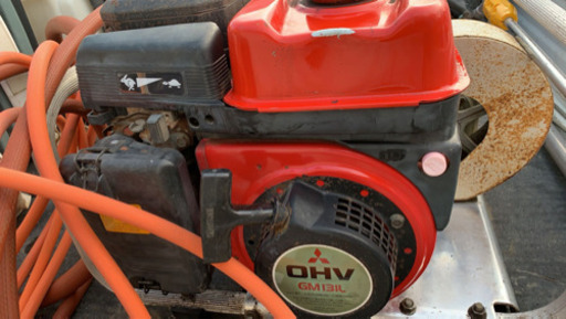 三菱GM131Lエンジンセット動噴4馬力中古品