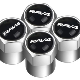 【新品】トヨタ RAV4 タイヤ エアバルブキャップ 4個