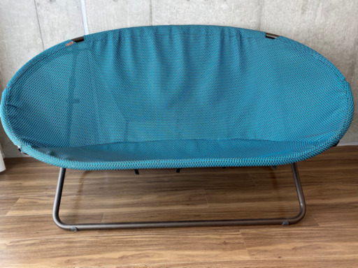 ラフマ lafuma の2人掛けチェア　今では貴重な品物です！