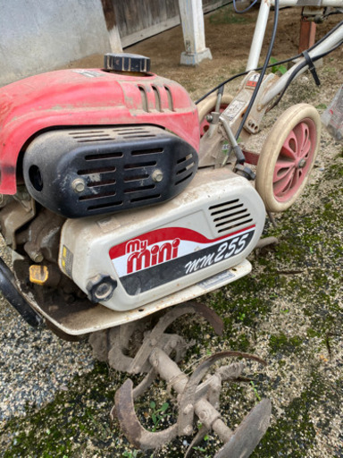 三菱　農用トラクター　耕運機