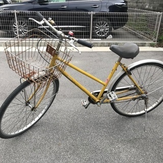 自転車 ママチャリ 26inch 3段変速 あげます