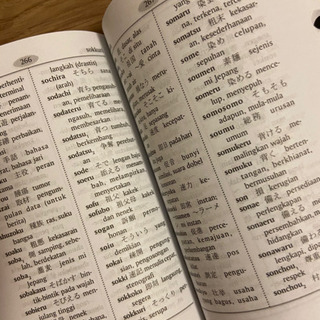 Kamus mini Jepang 日インドネシア語辞書 今月末までの画像
