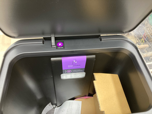 simplehuman 45L CW1387 レクタン レギュラーステップダストボックス ゴミ箱