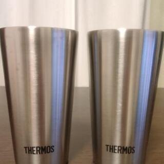 【引き取りに来られる方限定】THERMOSステンレスグラス