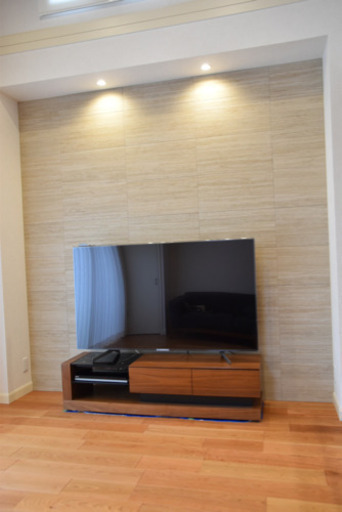 \u003c値下げ/半額/美品/7.11まで\u003e テレビボード　ウォールナット(150cm)