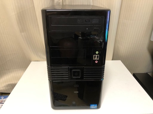 【受け渡し者決定】ドスパラPC Prime Core i5 3450 メモリ8GB SSD256GB HDD500GB スーパーマルチ GeForce GTX750ti　Win10