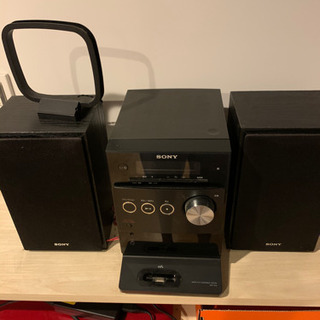 ソニー　CDコンポAMFMチューナー付　ジャンク品